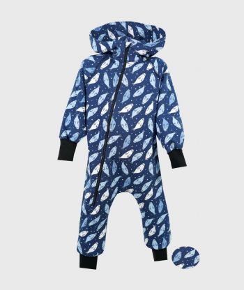 Thermal French Terry Jumpsuit Sea Lions 