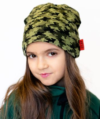 Baggy Hat Camouflage Green